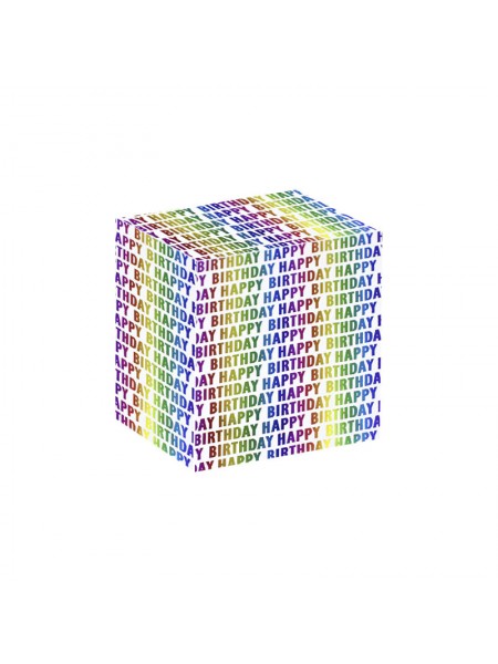 Папір паковання PPW PAPER Lesko PZ007 Happy Birthday 50*70 см