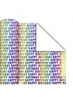 Папір паковання PPW PAPER Lesko PZ007 Happy Birthday 50*70 см
