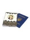 Шкіряна обкладинка для паспорта DevayS Maker 01-01-150 Різнобарвний