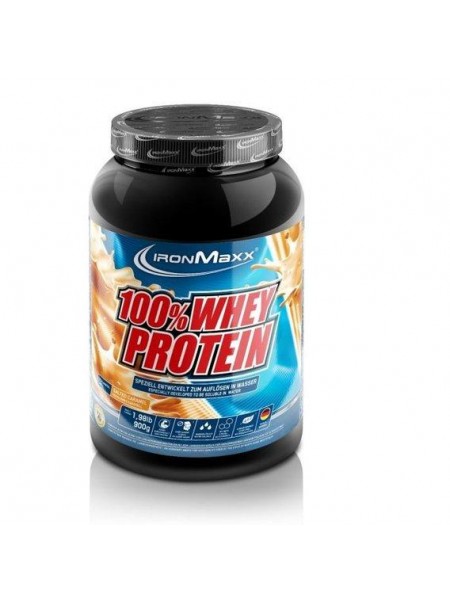 Протеин IronMaxx 100% Whey Protein 900 g /18 servings/ Salted caramel