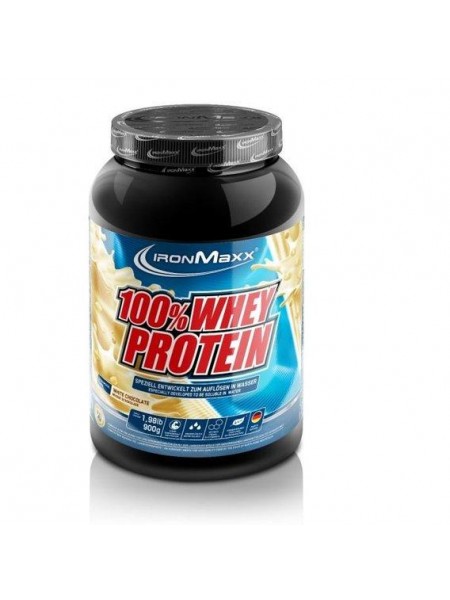 Протеин IronMaxx 100% Whey Protein 900 g 18 servings White Chocolate