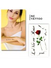 Временное тату Ne Tattoo La vie en rose T-109