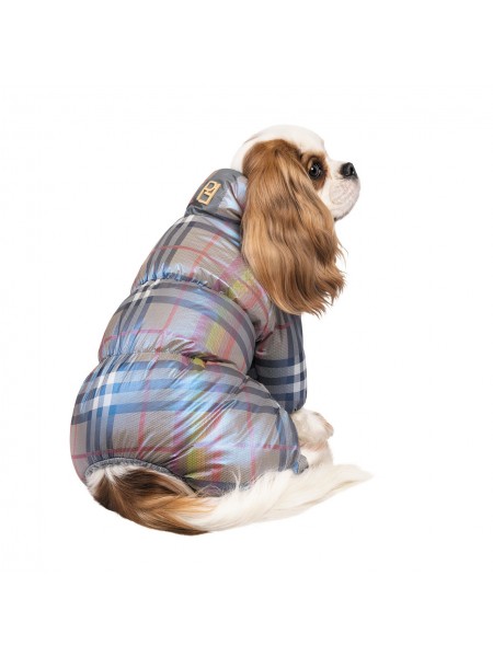 Комбінезон для собак Природа Pet Fashion INDIGO картатий XS Різнобарвний (4823082428915)