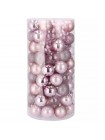 Елочные игрушки Springos 6х6 см 100 шт Розовый 000209300