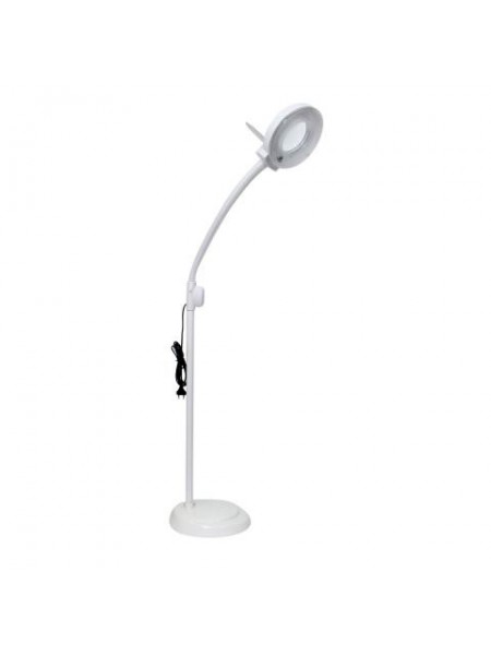 Лампа-лупа LED SalonHome T-OS27280 косметологічна на гнучкій ніжці підлогова