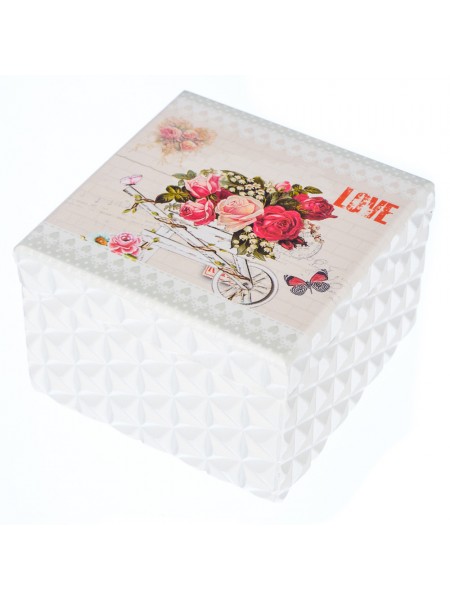 Скринька Троянда-111 з дзеркалом для прикрас Safebet SK17780