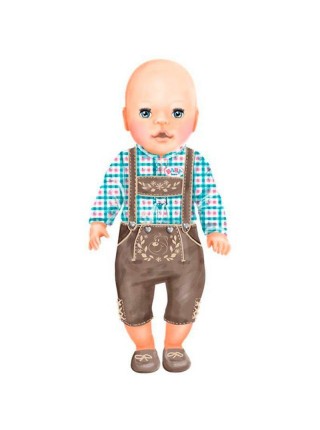 Баварський комплект для малюка «Baby Born» з взуттям Zapf Creation OL27759