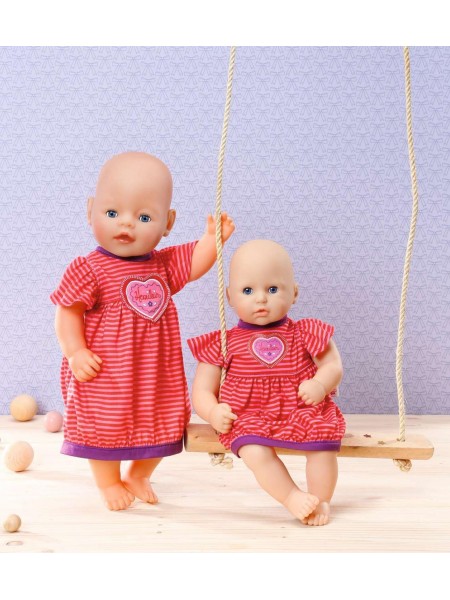 Платье в полосочку для куклы «Baby Born» Zapf Creation OL27772