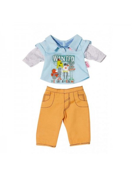 Одяг костюм для ляльки хлопчика Baby Born Zapf Creation IR29085