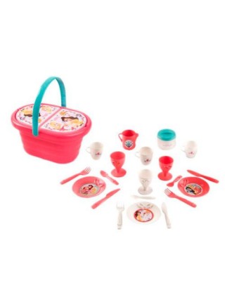 Дитячий кошик Disney Princess Pink з набором для пікніка Smoby OL29628