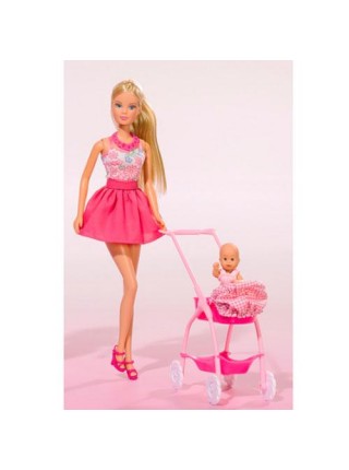 Кукла Simba Штеффи с малышом 29 см OL29730