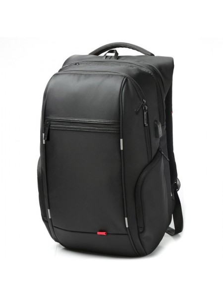 Рюкзак для ноутбука з водовідштовхувальної тканини та USB-портом