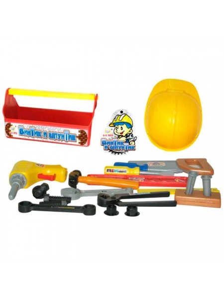 Ігровий набір Essa Toys 103537 Вінтик і Шпунтик Ящик з інструментами 20 предметів