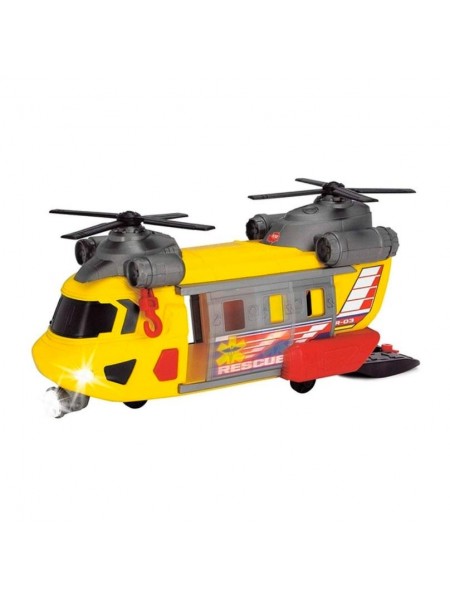 Іграшковий вертоліт Dickie Toys Рятувальник 30 см з лебідкою OL86841