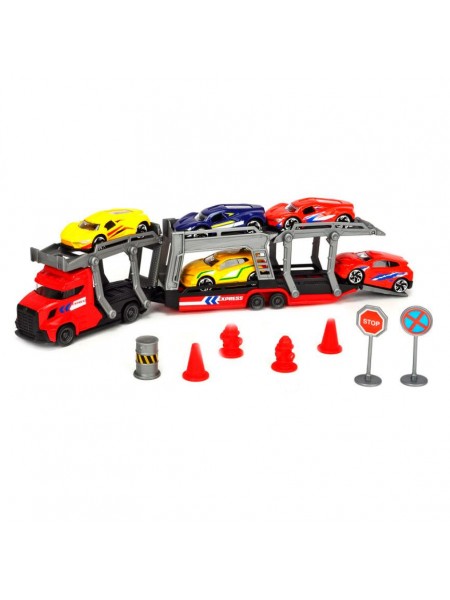 Іграшковий набір Dickie Toys Транспортер і 5 машинок OL86874