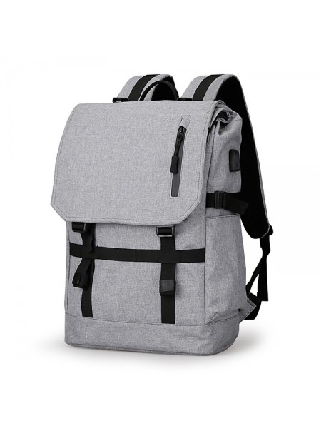 Рюкзак для ноутбука з водовідштовхувальної тканини та USB-портом Модель 3