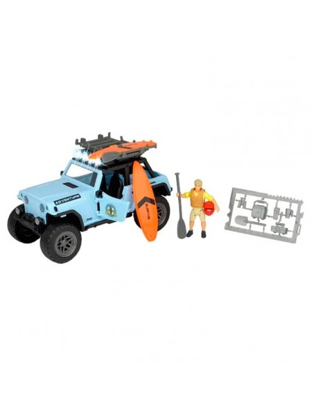 Іграшковий набір Dickie Toys Playlife Серфер із позашляховиком і аксесуарами OL86902