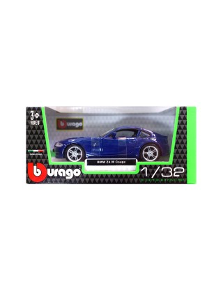 Машинка Bburago БМВ z4 m coupe синій металік 1:32 DD094799