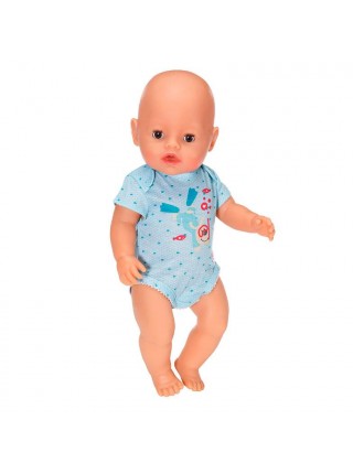 Одяг для ляльки боді блакитне BABY born DD657345