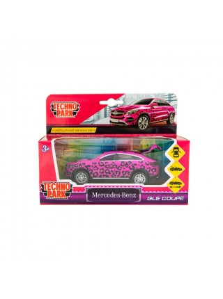 Машинка TechnoPark glamcar Мерседес Бенц gle coupe pink DD657474