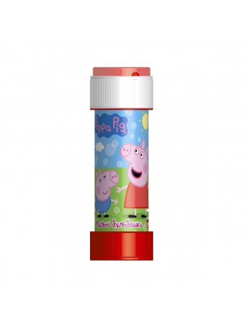 Дитячі мильні бульбашки Dulcop Bubble World DD111321 Пеппа 60 мл