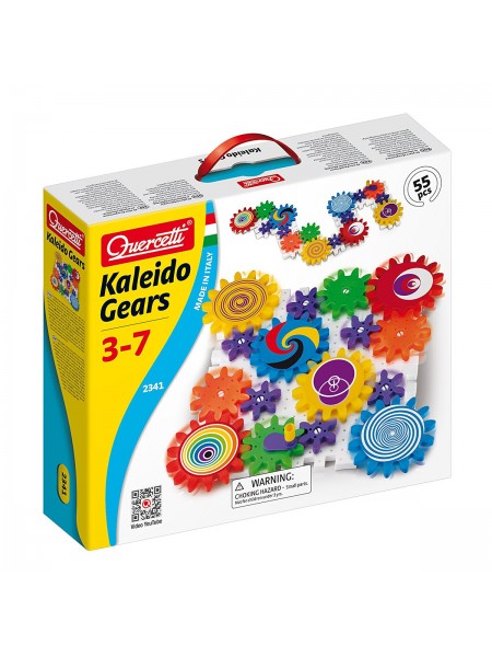Конструктор детский Kaleidoscope с шестеренками Quercetti DD054482