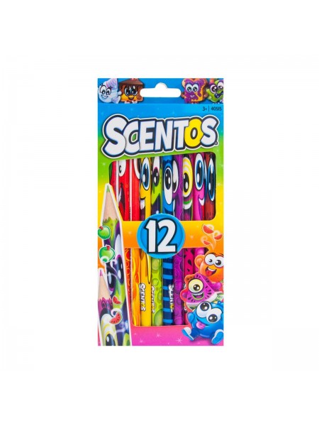 Ароматні олівці 12 кольорів Scentos DD649792
