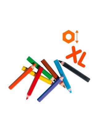 Кольорові олівці для малюків 8 кольорів SES Creative DD662197