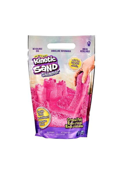 Кінетичний пісок із блискітками Pink Kinetic Sand KD96643