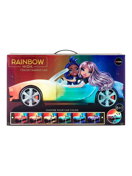 Машинка для Ренбоу Хай Райдужне сяйво Rainbow High KD98511