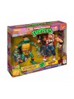 Игровые фигурки в наборе TMNT Микеланджело против Бибопа 15 см KD98694