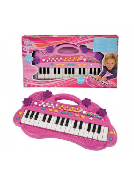 Електросинтезатор піаніно Дівочий стиль для дівчаток Simba IR27685