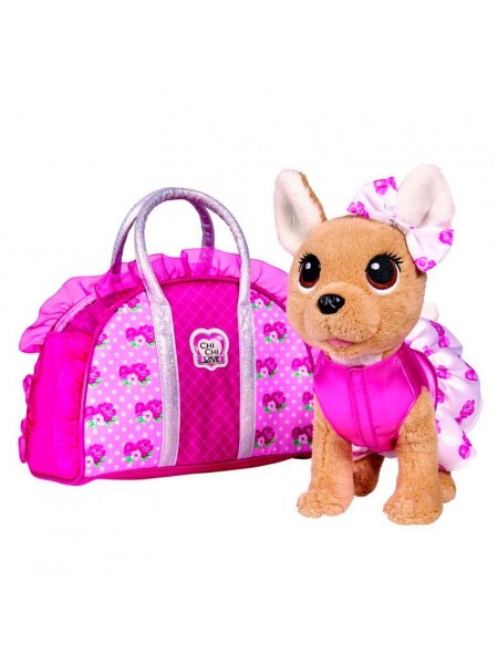 Собачка Рожева модниця із сумочкою Chi Chi Love OL29959