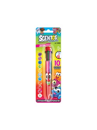 Шариковая ароматная ручка Волшебное настроение 10 цветов Scentos DD649793