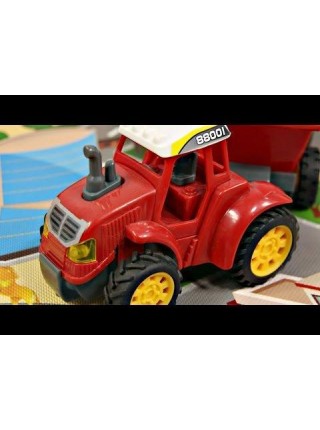 Іграшка Dickie Toys Трактор із причепом IR84917