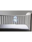 Игрушка-подвеска ночник Медвежонок синий Chicco IR45011