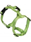 Шлея нейлон Croci SOFT REFLECTIVE H-образная 1x25-40 см Зеленая