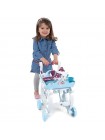 Дитячий візок Frozen зі знімною тацею і сервізом Smoby IG116502 44 х 31 х 47.5 см Різнобарвний