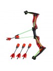 Детский лук и стрелы в наборе Zing Hyper Strike Красный KD116712