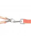 Шлея для собак з повідцем Pipitao Cage Peach 1.5*120 cm (8919-35854)