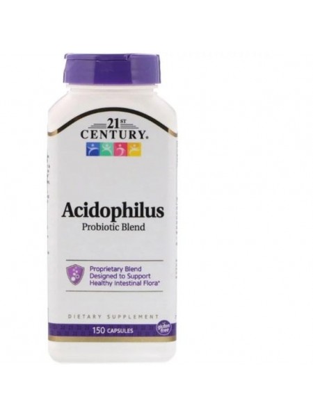 Пробиотик 21st Century Acidophilus Probiotic Blend 150 Caps CEN-22928