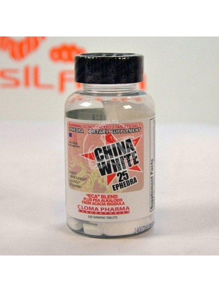 Комплексний жироспалювач Cloma Pharma China White 25 100 Tabs