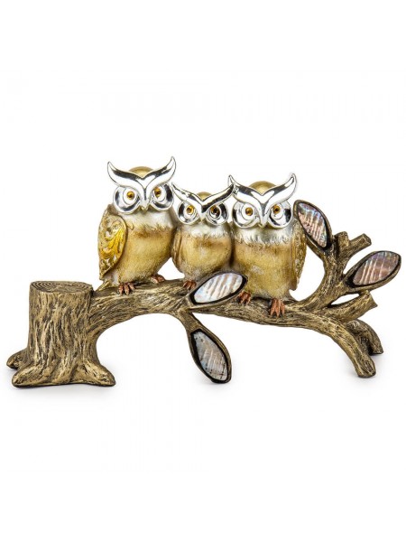 Фігурка інтер'єрна Three owls 34 см ArtDeco AL117992
