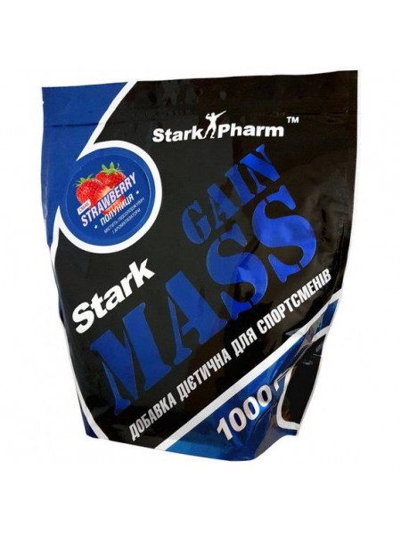 Гейнер Stark Pharm Stark Gain Mass 1000 g 10 servings Strawberry