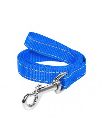 Повідець Dog Extreme нейлоновий 14 мм/150 см Блакитний