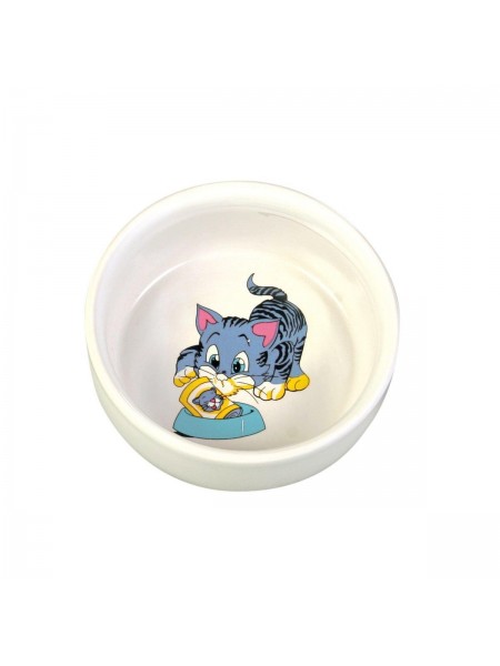 Миска керамічна для котів Trixie 300 мл 4009 (4011905040097)