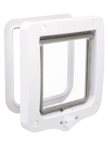 Двери для котов Trixie двусторонние 20x22 cм Белые (4047974442012)