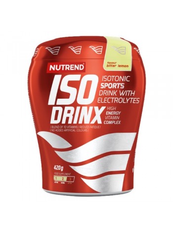 Ізотонік Nutrend Isodrinx 420 g /12 servings/Lemon