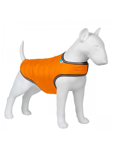 Курточка-накидка для собак AiryVest S B 41-51 см С 23-32 см Жовтогарячий (15424)