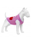 Майка для собак WAUDOG Clothes Калина S Рожевий (301-0228-7)